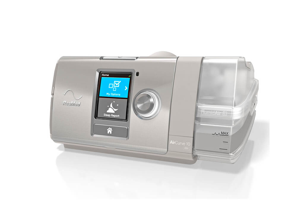 ResMed AirCurve 10 ASV, a representative ASV device